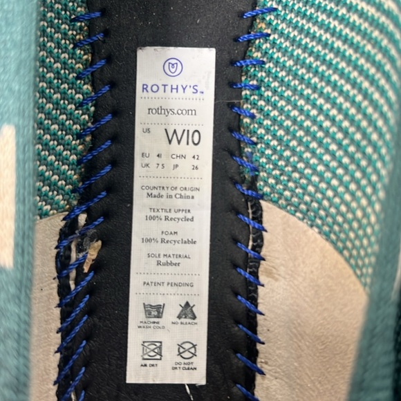 Rothys The Point Flats in Moroccan Ikat - Picture 5 of 6